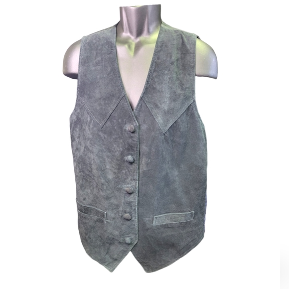 Springwest Leather Vest sz M‎ - Picture 3 of 9